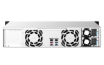 12-bay rackmount NAS, AMD Ryzen V1000 series V1500B 4C/8T 2.2GHz, 8GB DDR4 RAM (