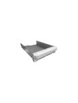 3.5" HDD Tray for HS-453DX, without key lock, white, metal