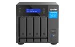 Qnap 4-bay QuTS hero NAS, Intel® Pentium® Gold G7400, up to 3.7GHz, 8GB  SO-DIMM