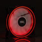Akyga 12cm (120mm) mini 6 pin 15 LED RGB ventilátor - AW-12D-RGB