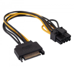 Akyga Adapter SATA / PCI-Express 6+2-pin - AK-CA-80
