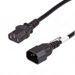 Akyga Pro Tápkábel hosszabbító, 3m - AK-PC-07A C13/C14 , fekete