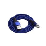 Akyga USB A / USB type C mágneses kábel, 1m - AK-USB-42