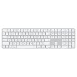 Apple Magic Keyboard (2024) w Touch ID and Numeric Keypad - Hungarian - White Ke