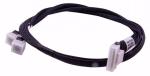Broadcom LSI internal U.3 cable 1.0m SlimLine x8 to 2xMini-SAS HD SAS conn.