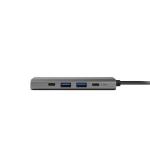 CHIEFTEC USB HUB 5-in-1 dokkoló, fekete