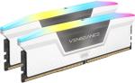 CORSAIR DDR5 6000MHz 32GB (2x16GB) Intel XMP & AMD EXPO VENGEANCE RGB RAM, fehér