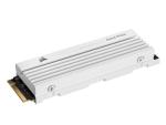 CORSAIR MP600 PRO LPX 4TB M.2 NVMe PCIe Gen. 4 x4 SSD (white)