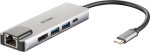 D-link 5-in-1 USB-C Hub with HDMI/Ethernet and Power Delivery