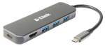 D-link 5-in-1 USB-C Hub with HDMI/Power Delivery