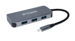 D-link 6-in-1 USB-C Hub with HDMI/Gigbait Ethernet/Power Delivery