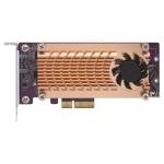 Dual M.2 22110/2280 SATA SSD expansion card (PCIe Gen2 x2), Low-profile bracket