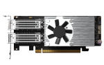 Dual-port QSFP28 100GbE network expansion card; low-profile form factor; PCIe Ge