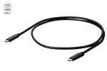 EIZO CC100-BK USB-C to USB-C signal cable, 1 meter, black