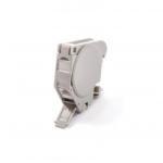 Giga, DIN holder, Cat.6, 1xRJ45/u, csatlakozóval