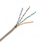 Giga kábel UTP (U/UTP) 4x2xAWG24 Cat.5E, LSOH halogénmentes,  Euroclass Eca