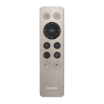 Qnap IR remote control for HS-251, TS-x51, TS-x70, TS-x70 Pro, TS-x69 Pro, TS-x6