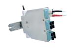 Kalapsínre rögzíthető optikai rendező 6xSC duplex, 6xLC quad, toldó számára,  ür