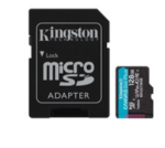 Kingston 128GB microSD Canvas Go! Plus (SDXC Class 10 UHS/I U3) (SDCG3/128GB) me