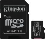 Kingston 64GB microSD Canvas Select Plus (SDXC Class 10 A1) (SDCS2/64GB) memória