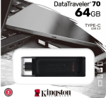 Kingston 64GB USB3.2 C DataTraveler 70 (DT70/64GB) Pendrive