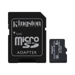 Kingston 8GB microSD Industrial (SDHC Class 10 A1) (SDCIT2/8GB) memóriakártya +