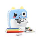 LAMAX InstaKid2 AI Plus Blue Hőpapíros gyerek fényképező Kék