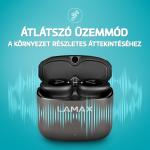 LAMAX SteelDots3 ANC Fém tokos fülhallgató