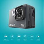 LAMAX X3.2 akciókamera, 4K/30fps (interpolált), 12MP, 2" kijelző, 150° látószög,
