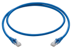 LEGRAND patch kábel RJ45-RJ45 Cat6 árnyékolt (F/UTP) LSZH (LSOH) 0,5 méter kék d