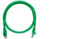 LEGRAND patch kábel RJ45-RJ45 Cat6 árnyékolt (F/UTP) LSZH (LSOH) 2 méter zöld d: