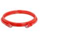 LEGRAND patch kábel RJ45-RJ45 Cat6 árnyékolt (F/UTP) LSZH (LSOH) 5 méter piros d