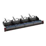 LEGRAND patch panel 19''-1U 24xRJ45 Cat6 árnyékolt (STP) 6xRJ45 kazettás/LCS3 gy