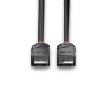 LINDY 1m DisplayPort 1.2 kábel, Black Line