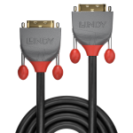 LINDY 2m DVI-D Dual Link kábel, Anthra Line