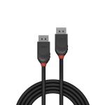 LINDY 3m DisplayPort 1.2 kábel, Black Line