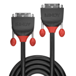 LINDY 3m DVI-D Single Link kábel, Black Line