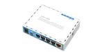MikroTik hAP with 650MHz CPU, 64MB RAM, 5xLAN, built-in 2.4Ghz 802.11b/g/n 2x2 t