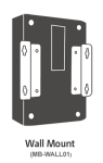 Mounting Bracket - Wall mount for IS-400 Pro