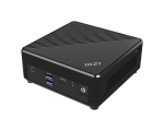MSI Cubi N ADL barbone mini PC, fekete - Intel N200 (ADL-212BEU-BN200XX)