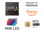Panasonic TV-65W93AE6 Smart LED Television, 165cm, 4K HDR