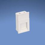 Panduit 1 mod. Euro-mod adapter (25mm x 50mm), porvédős (10 db/cs)