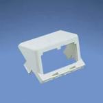 Panduit 2 hely,lejtö modul,porvédö,fehér (10db/cs)