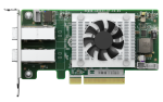 Qnap 2-port miniSAS HD host bus adapter, Broadcom Tomcat SAS3408, PCIe 3.0 x 8 f