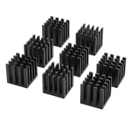 Qnap Heatsink for M.2 SSD module,15*15MM, Black, self adhesive.8 pcs