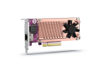 Qnap QM2 series, 2 x PCIe 2280 M.2 SSD slots, PCIe Gen3 x 8 , 1 x AQC113C 10GbE