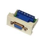 Rainbow 45 rendszer VGA modul  sorkapcsos 3C+2 1modult foglal fehér