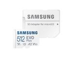 Samsung EVO Plus 512GB microSD (MB-MC512KA/EU) memóriakártya adapterrel