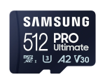 Samsung Pro Ultimate 512GB microSD (MB-MY512SB/WW) memóriakártya kártyaolvasóval