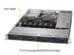 Supermicro Server SYS-6019P-WTR 1U 4x3.5"HotSw 2xLGA3647/12RDIMM/2x750W red.PSU